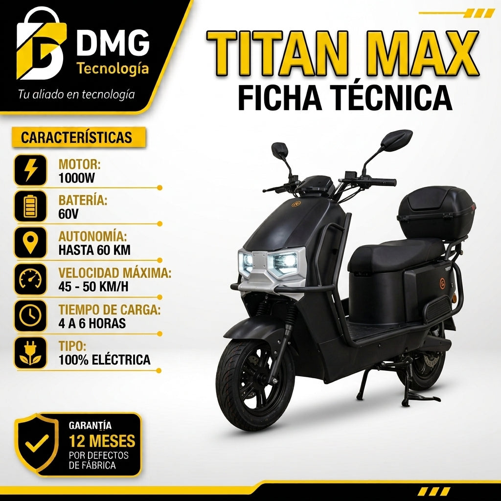 MOTO ELECTRICA TITAN MAX 1000