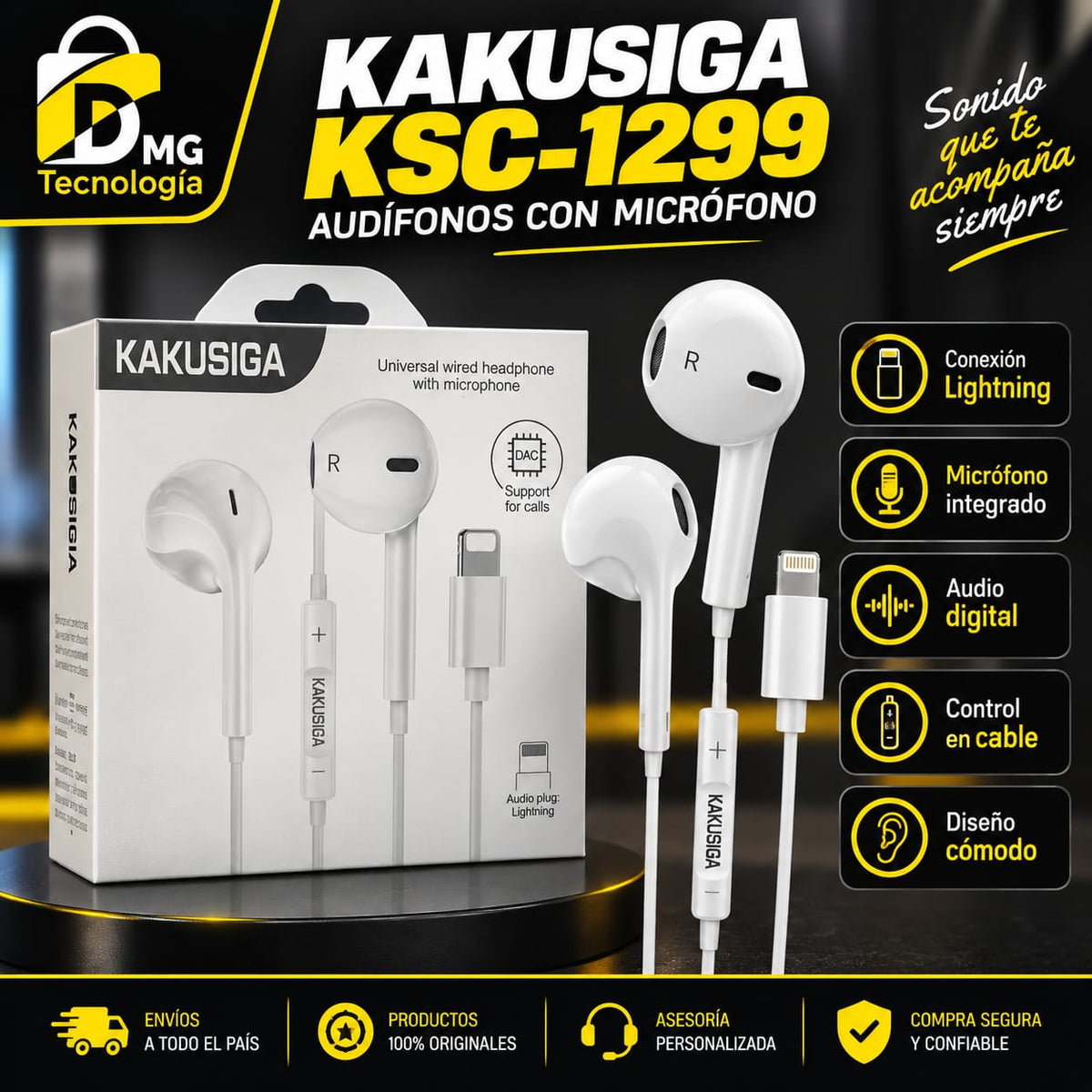 AUDIFONO PARA IPHONE KSC-1299