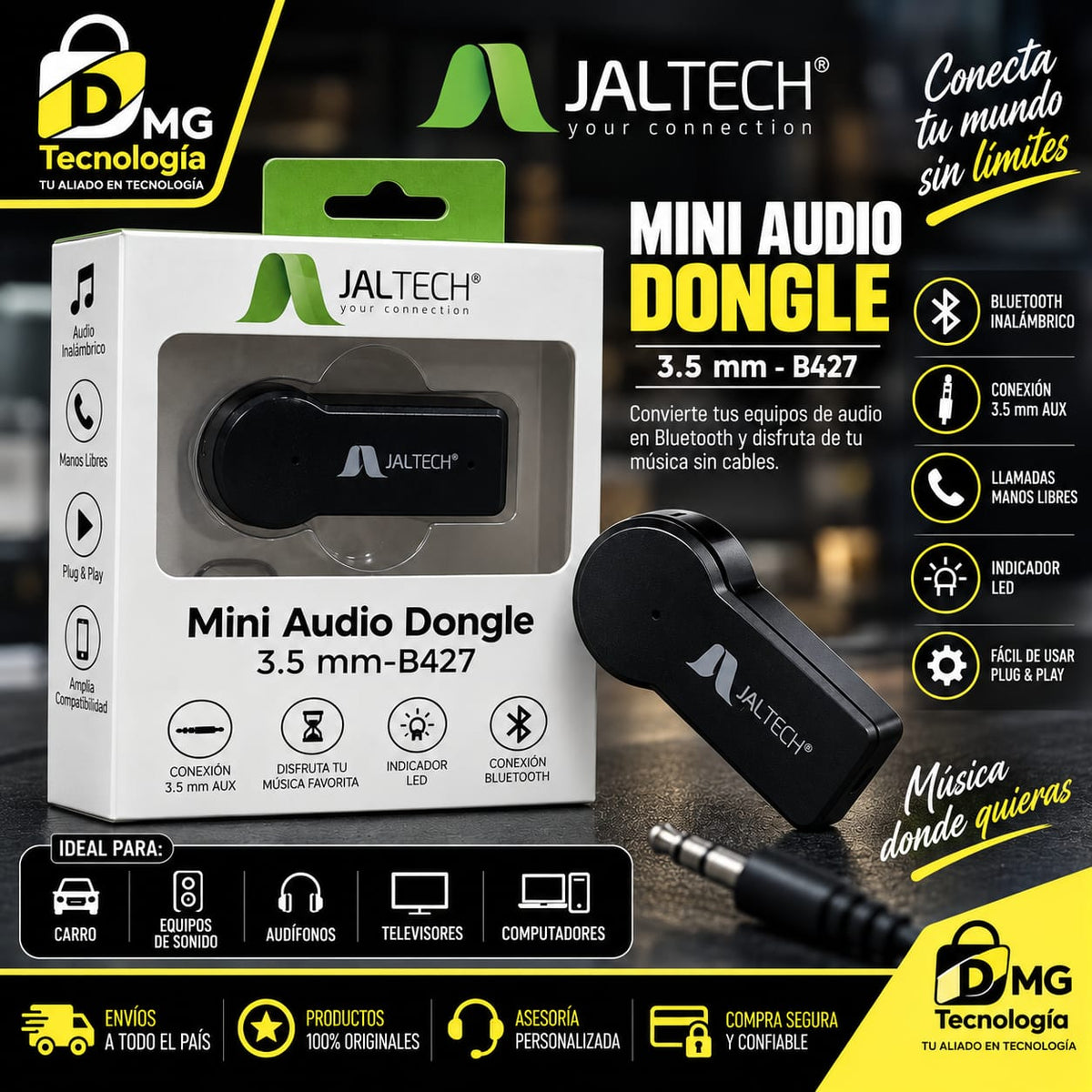 MINI BLUETOOTH DONGLE B424