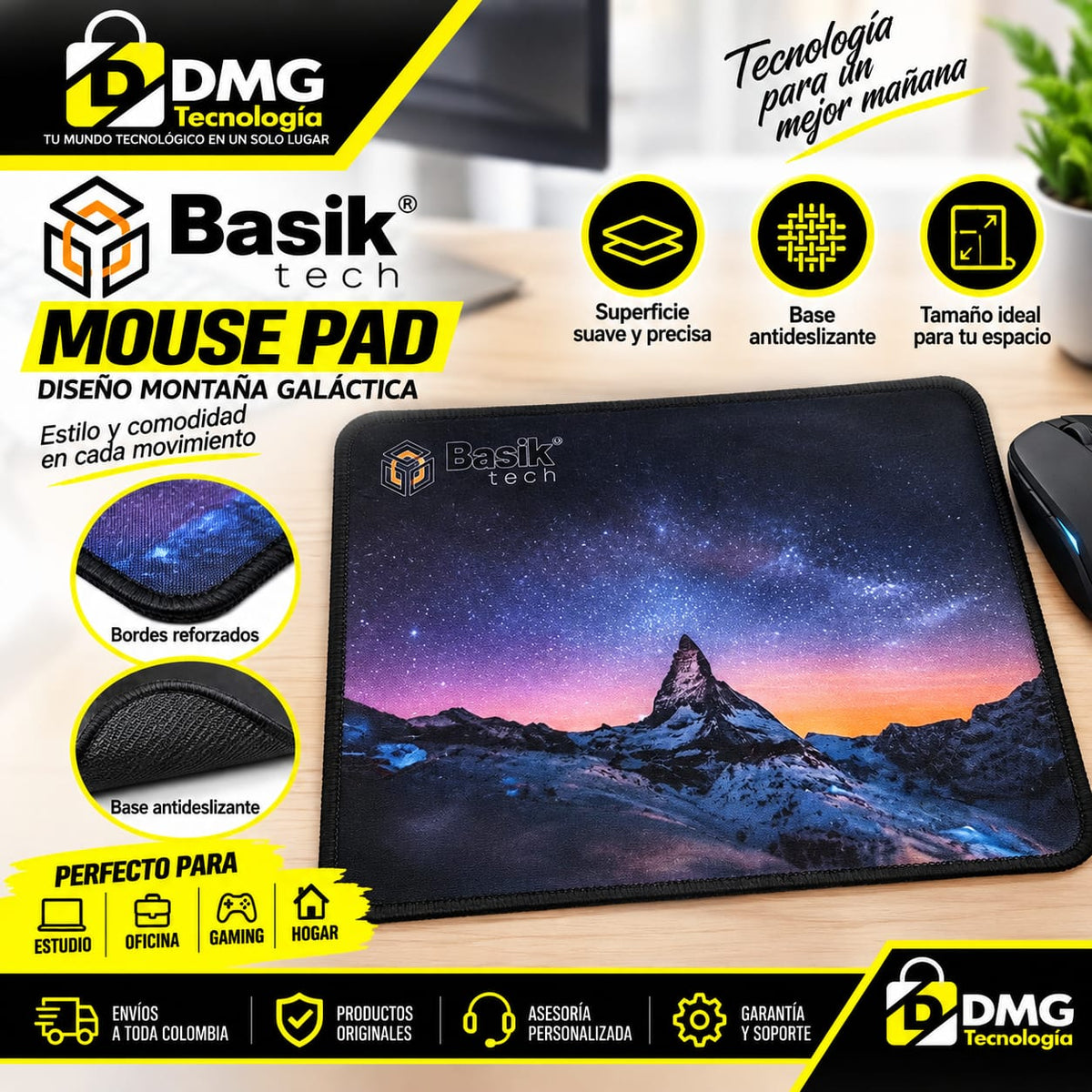 MOUSE PAD GAMER BASIK TECH