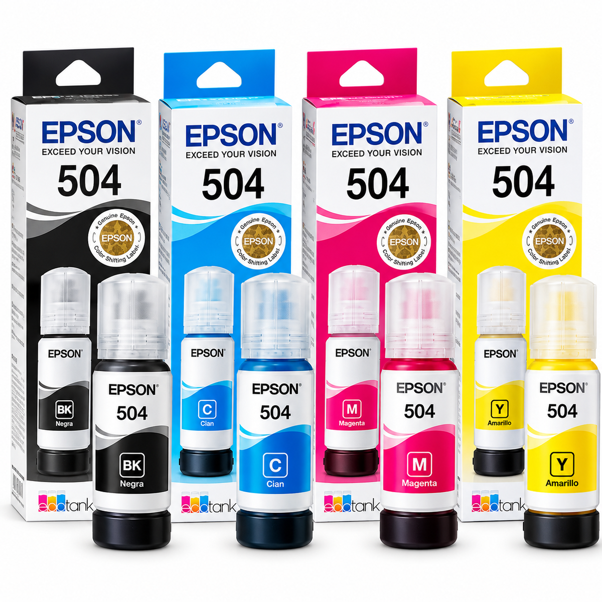 TINTA ORIGINAL EPSON 504