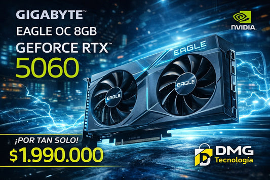 TARJETA GRAFICA GIGABYTE RTX 5060 EAGLE OC 8GB