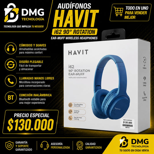 DIADEMA BLUETOOTH HAVIT - I62