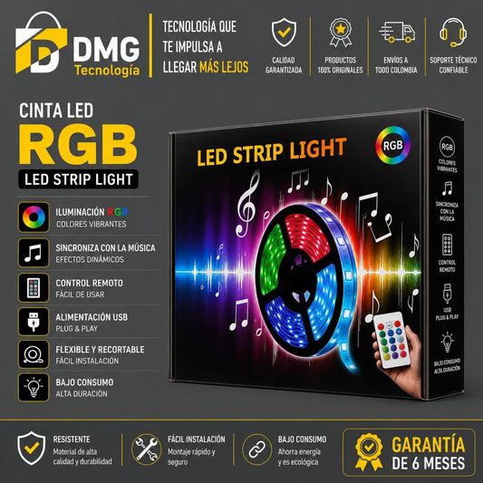 CINTA LED 5MTS