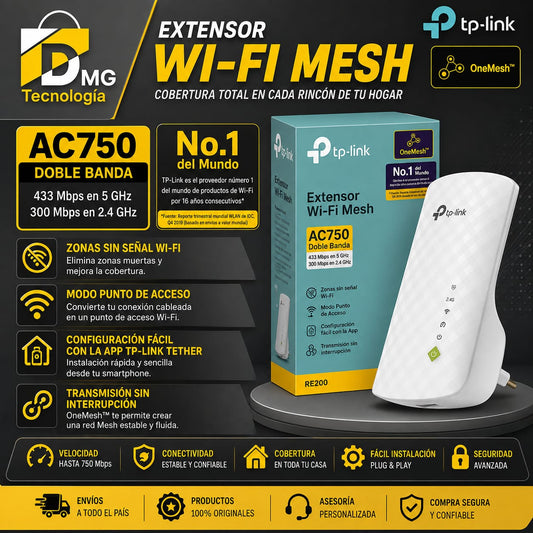 EXTENSON WIFI TP-LINK AC750