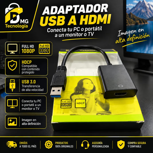 ADAPTADOR USB A HDMI 3.0