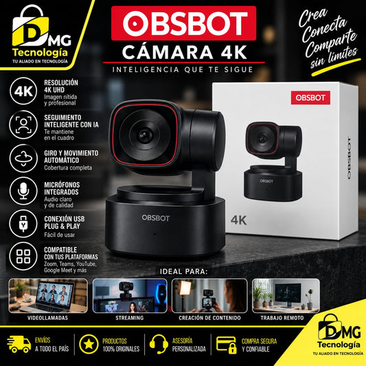 CAMARA WEB OBSBOT 4K