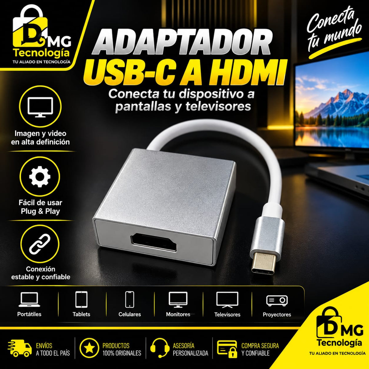 ADAPTADOR USB-C A HDMI