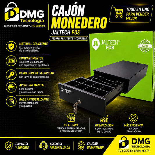 CAJON MONEDERO JALTECH JAL-240
