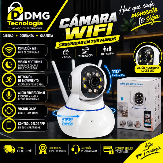 CAMARA DE SEGURIDAD 4 ANTENAS Q5