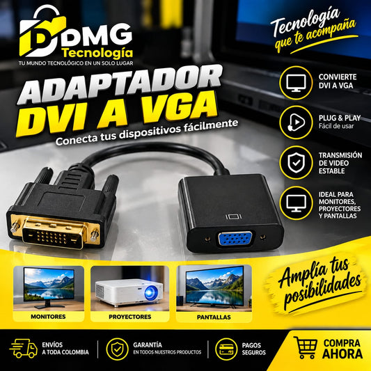 ADAPTADOR DVI A VGA