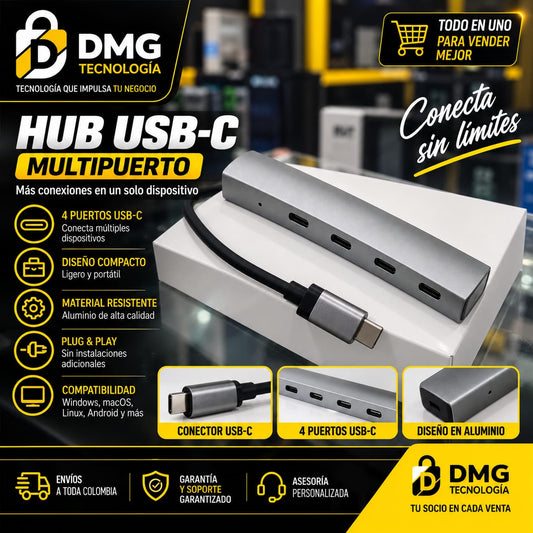 HUB TIPO C A TIPO C KM4014