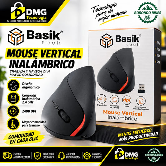 MOUSE VERTICAL INALAMBRICO RECARGABLE G-905