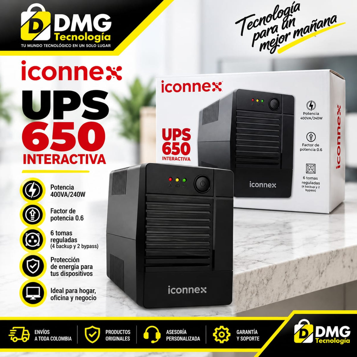 UPS 650 INTERACTIVA ICONNEX