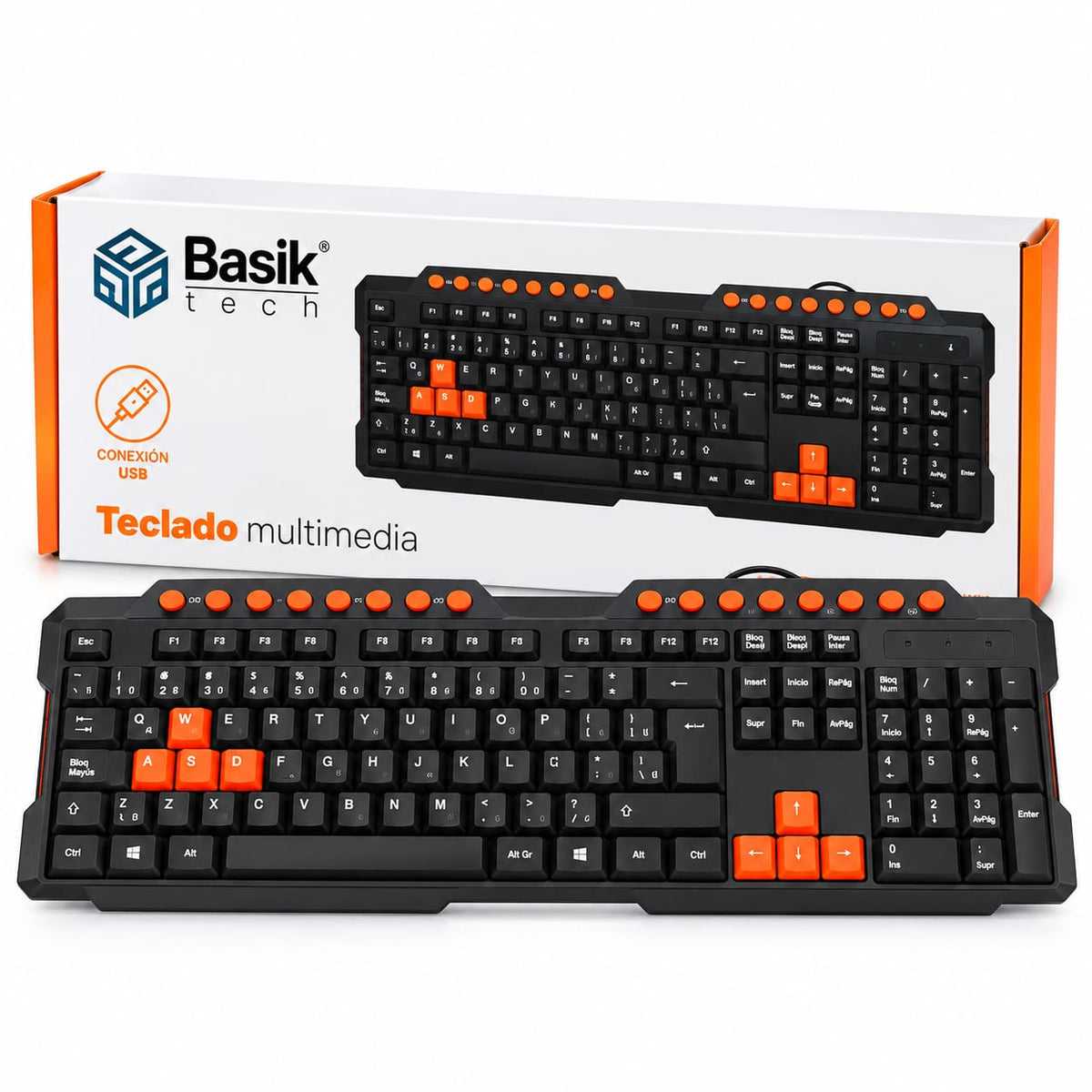 TECLADO TECH BASIK BST09T